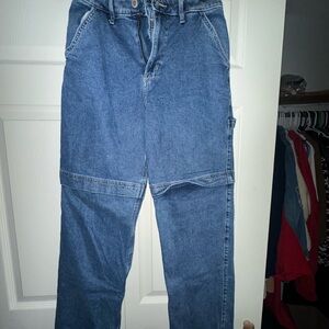 Hollister Men's Relaxed Fit Blue Jeans